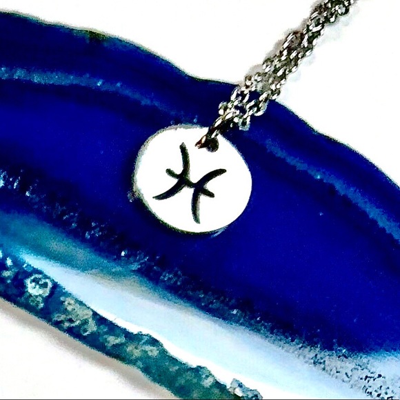 Pisces Necklace, Constellation, Zodiac, Astrology - Picture 2 of 6